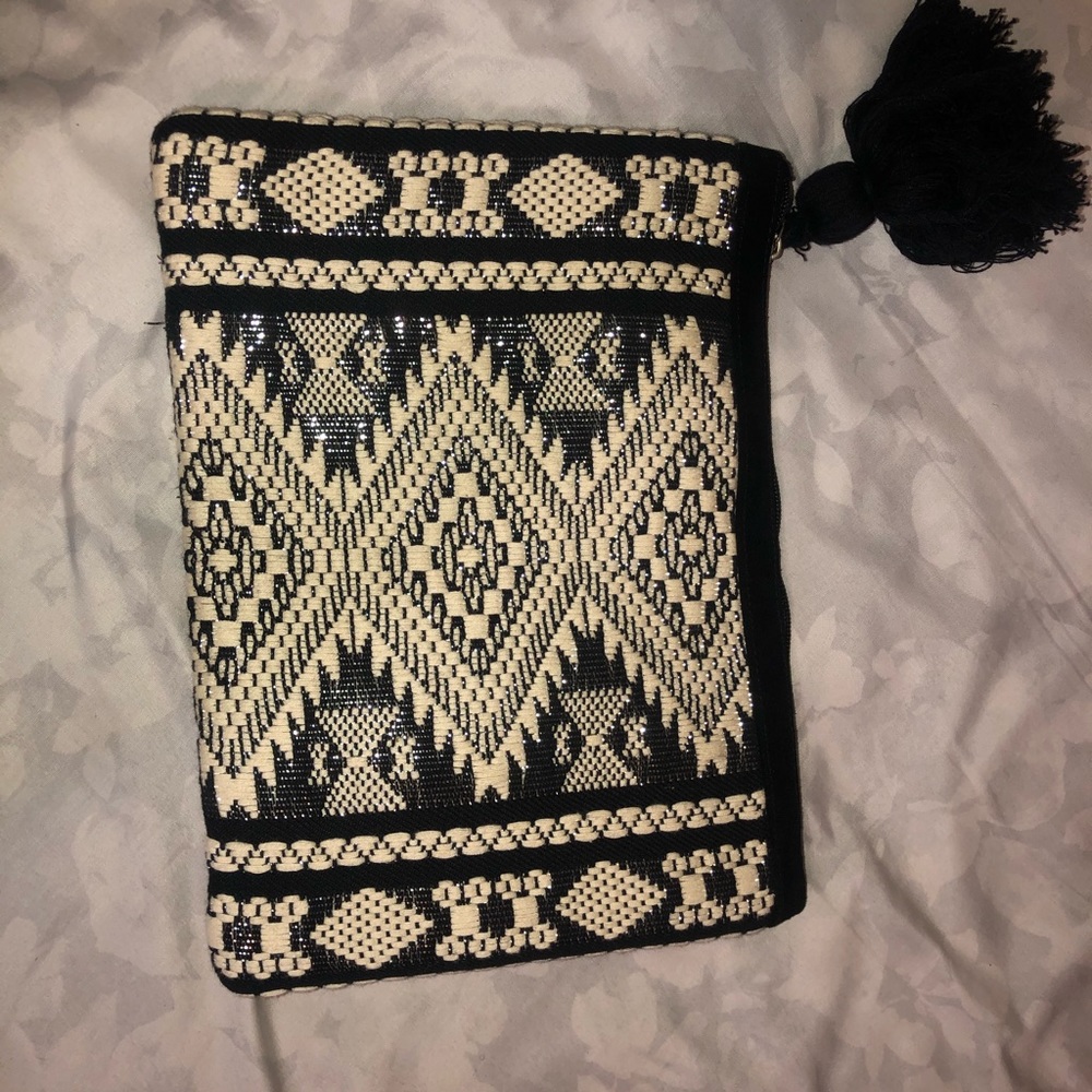 Promod Wristlet black and white (NE…